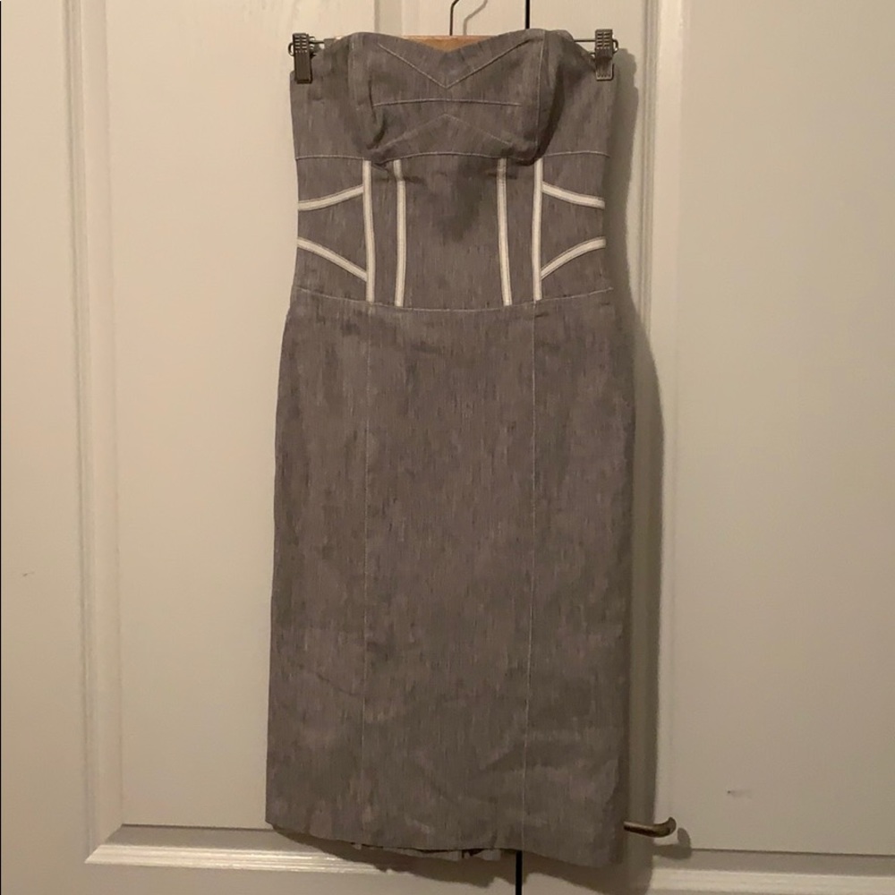 Strapless Bebe dress